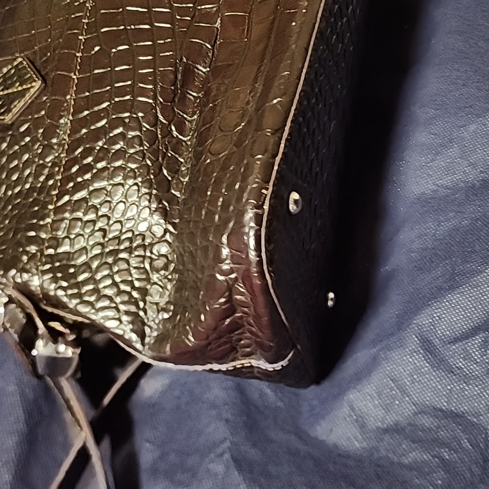 Vintage Dooney & Bourke  Handbag & Bonus D&B Vintage Ostrich Leather Bag - Picture 17 of 17